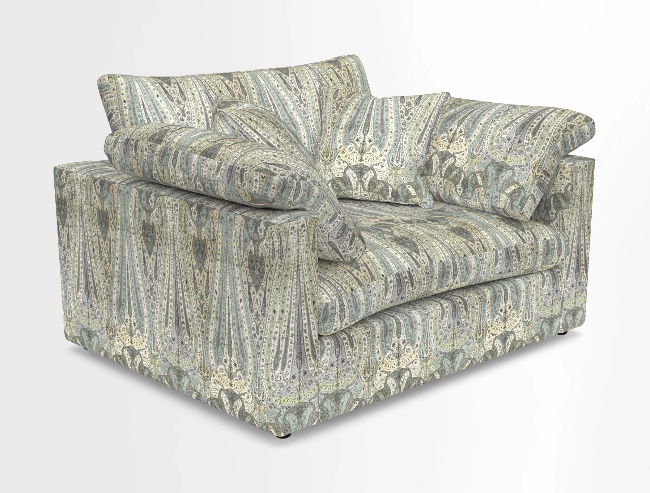 Big Softie Straight Arm Snuggler in Two Tone Plain Biscuit