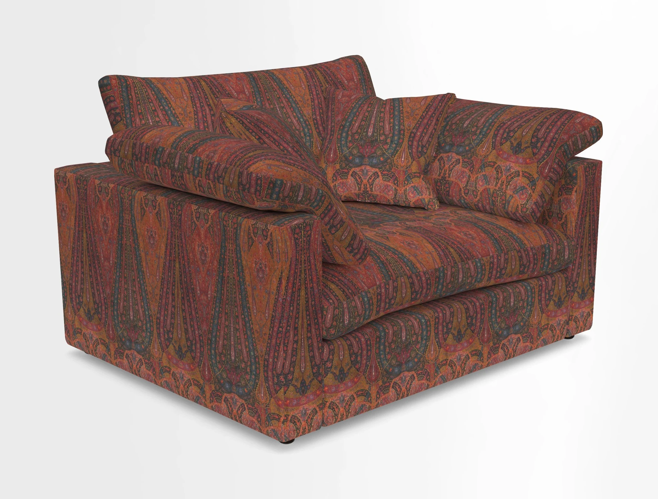 Big Softie Straight Arm Snuggler in Two Tone Plain Biscuit