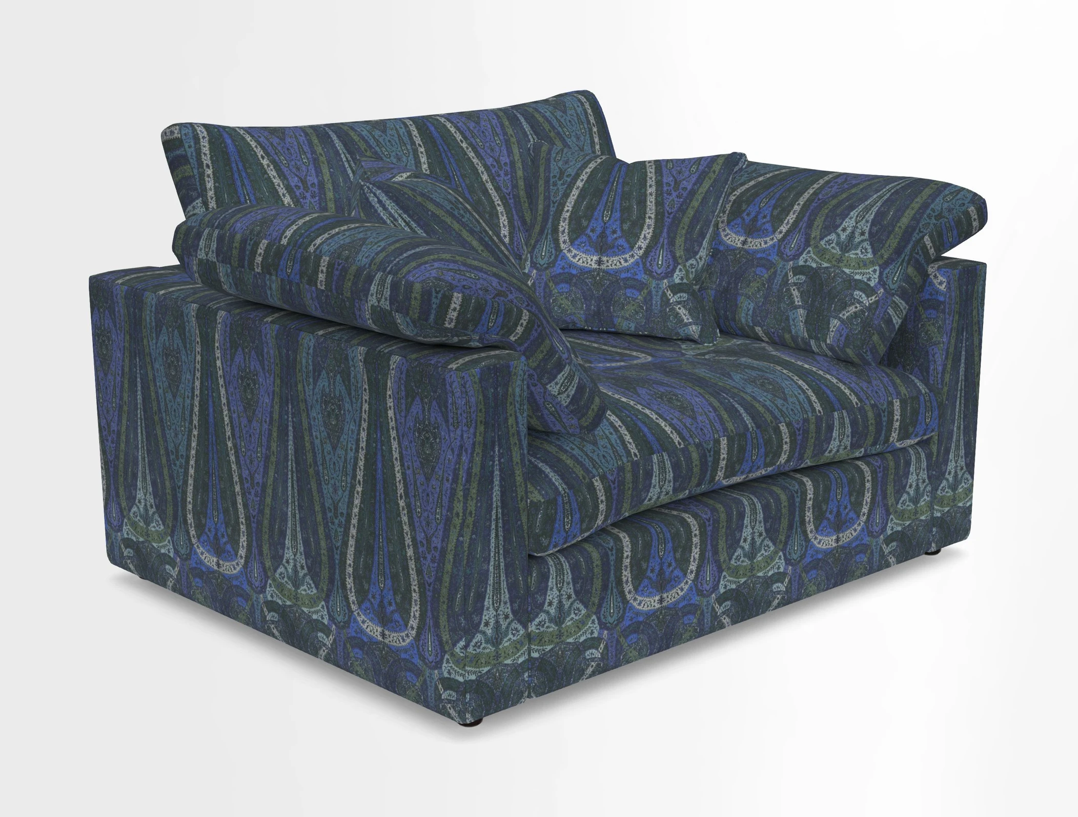 Big Softie Straight Arm Snuggler in Two Tone Plain Biscuit