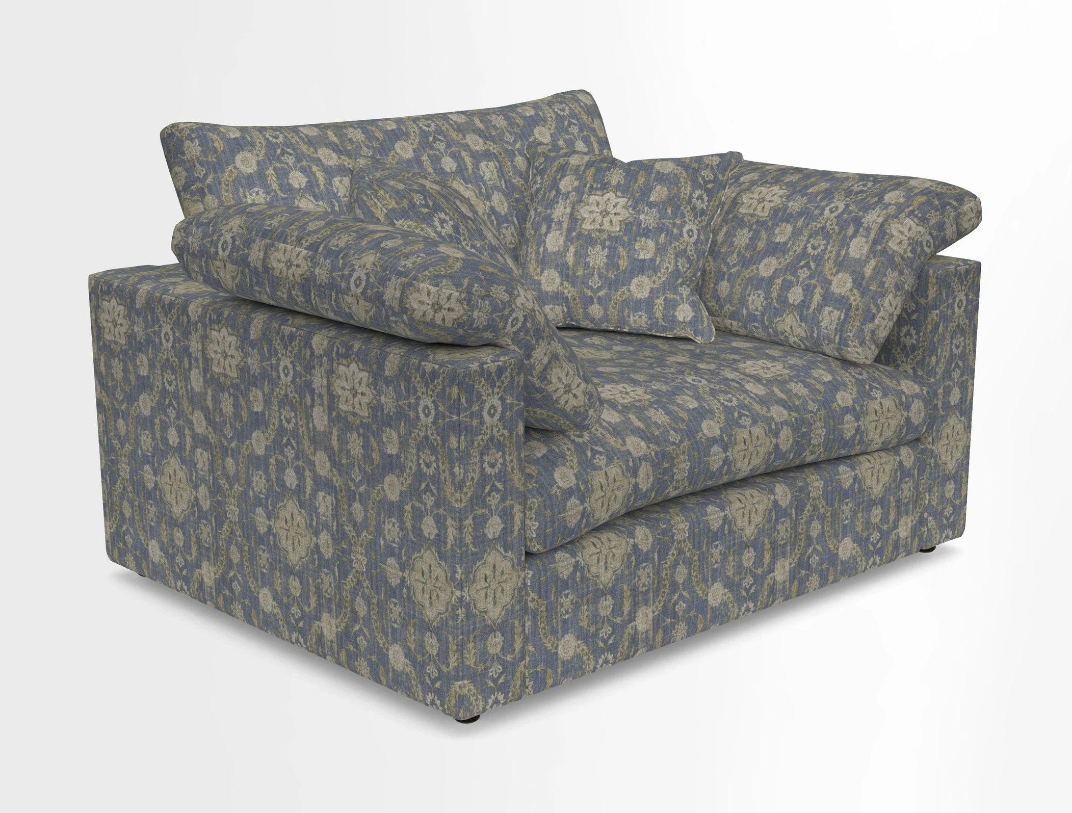 Big Softie Straight Arm Snuggler in Two Tone Plain Biscuit