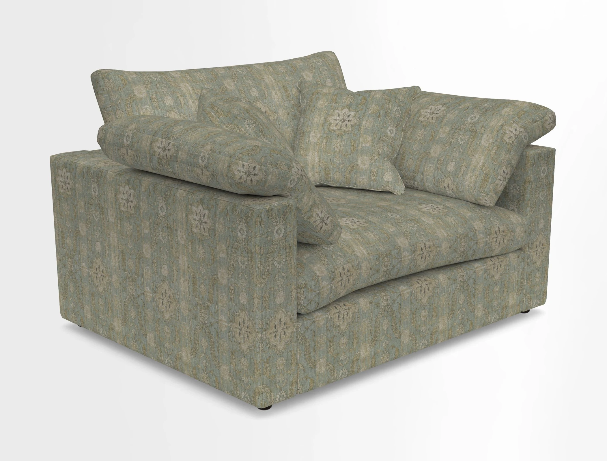 Big Softie Straight Arm Snuggler in Two Tone Plain Biscuit