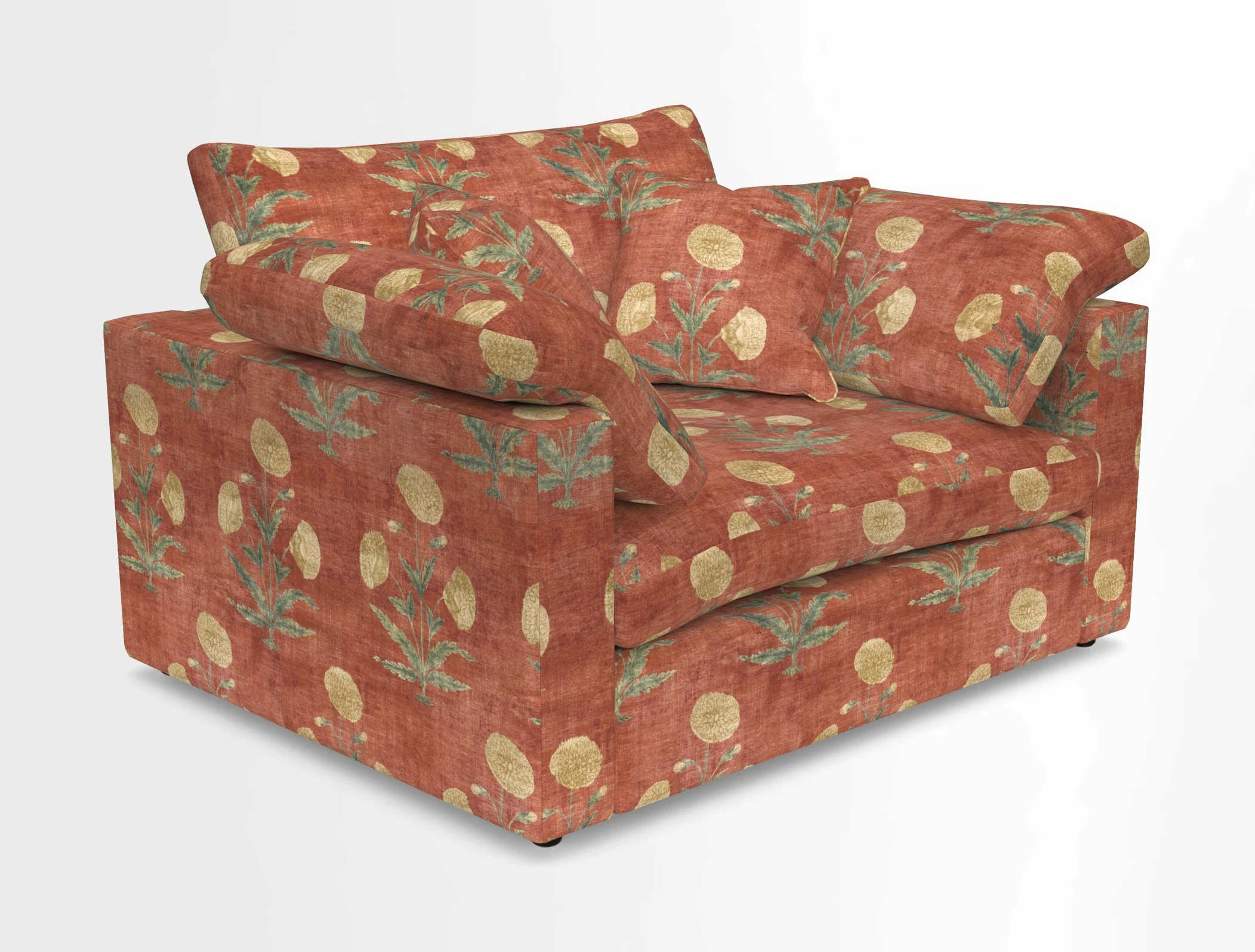 Big Softie Straight Arm Snuggler in Two Tone Plain Biscuit