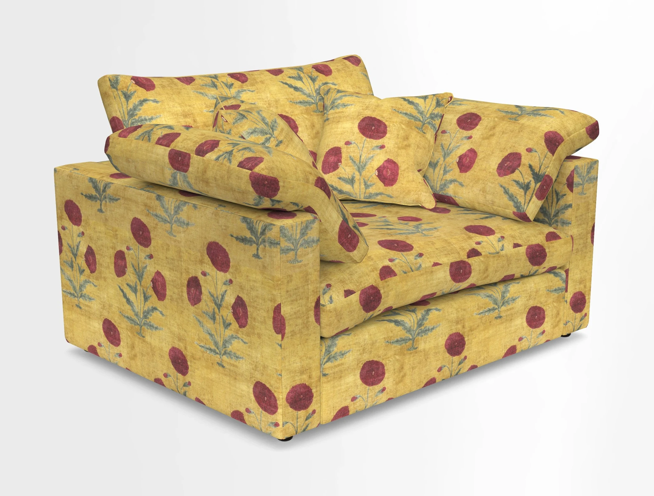 Big Softie Straight Arm Snuggler in Two Tone Plain Biscuit
