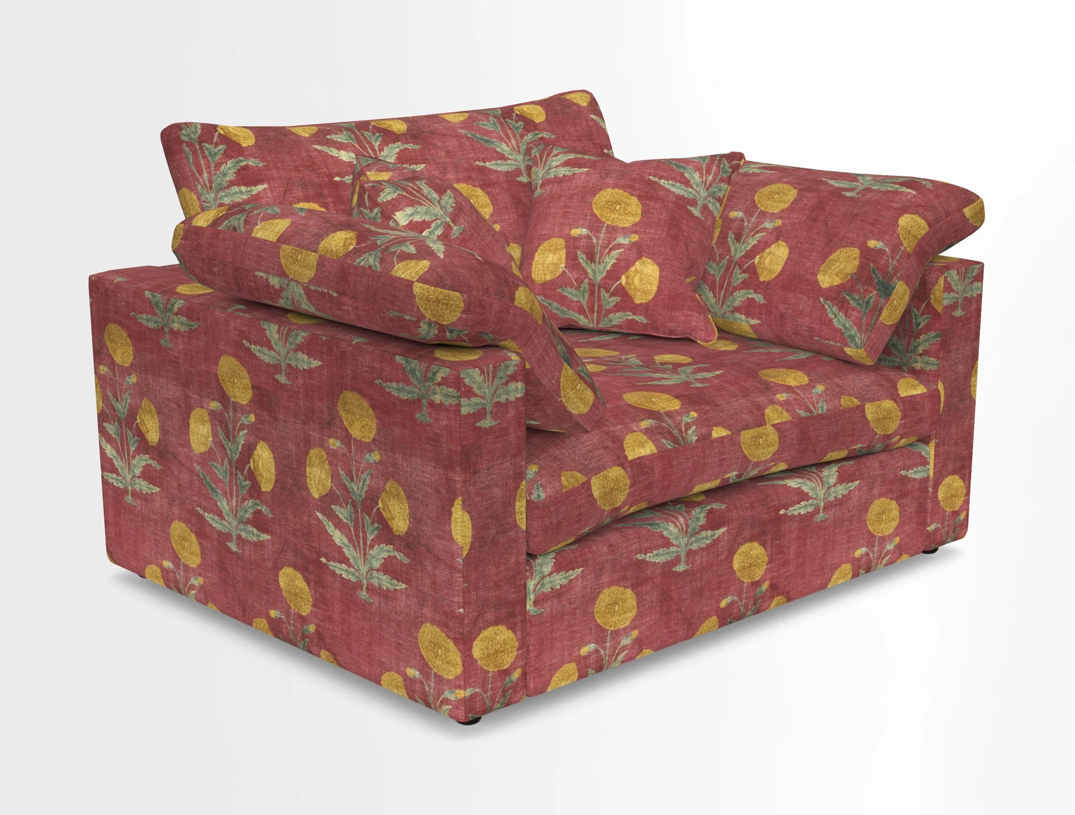 Big Softie Straight Arm Snuggler in Two Tone Plain Biscuit