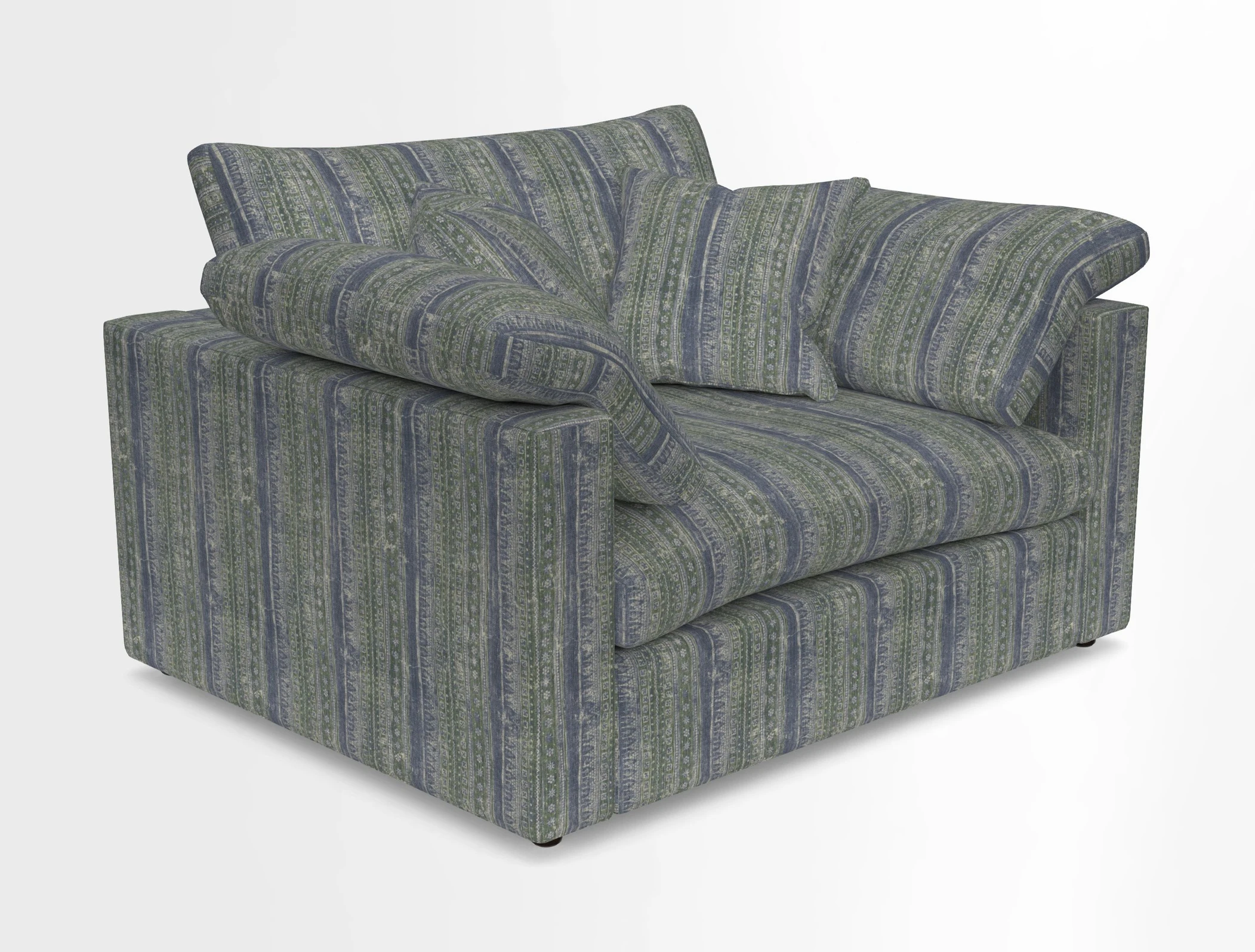 Big Softie Straight Arm Snuggler in Two Tone Plain Biscuit