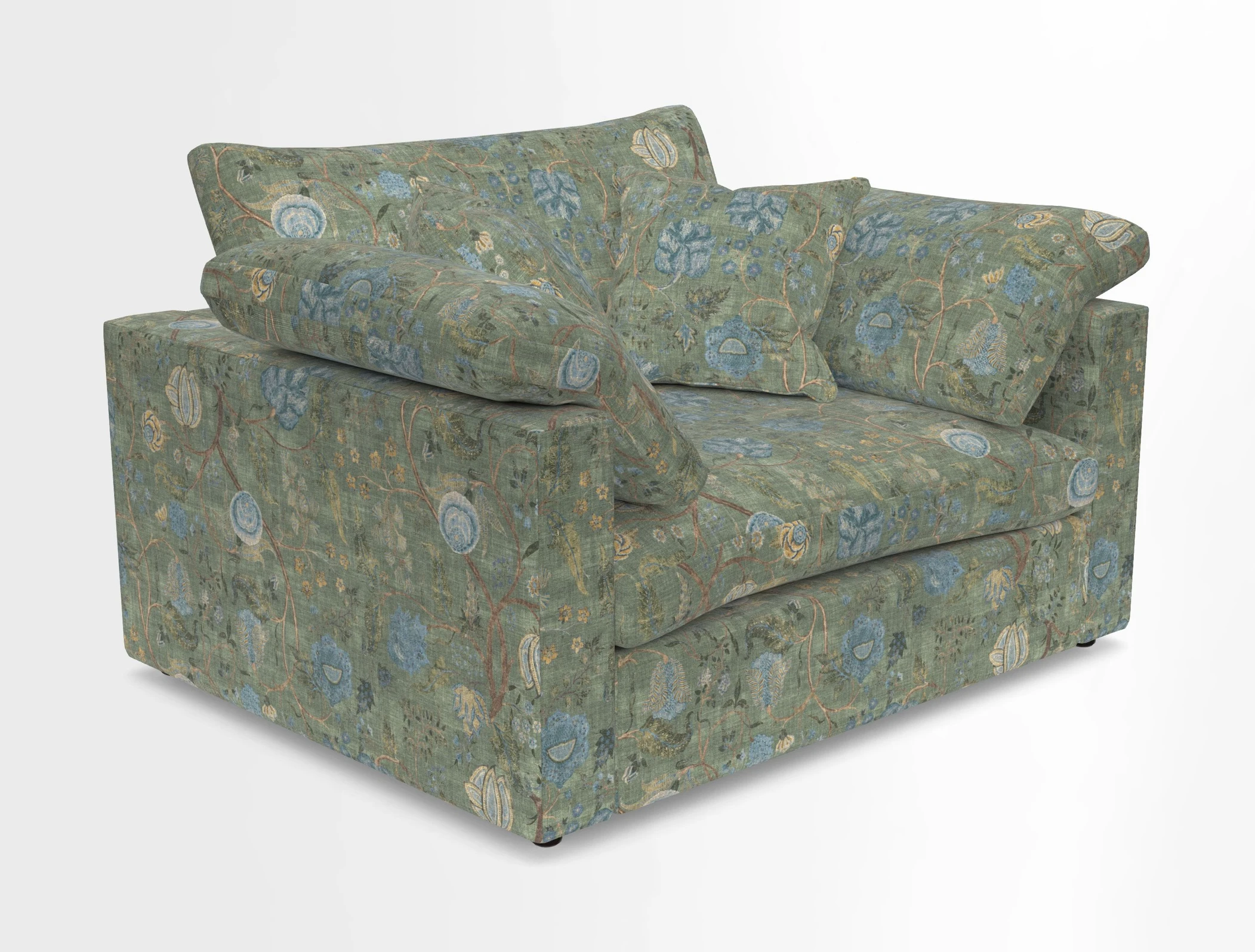 Big Softie Straight Arm Snuggler in Two Tone Plain Biscuit