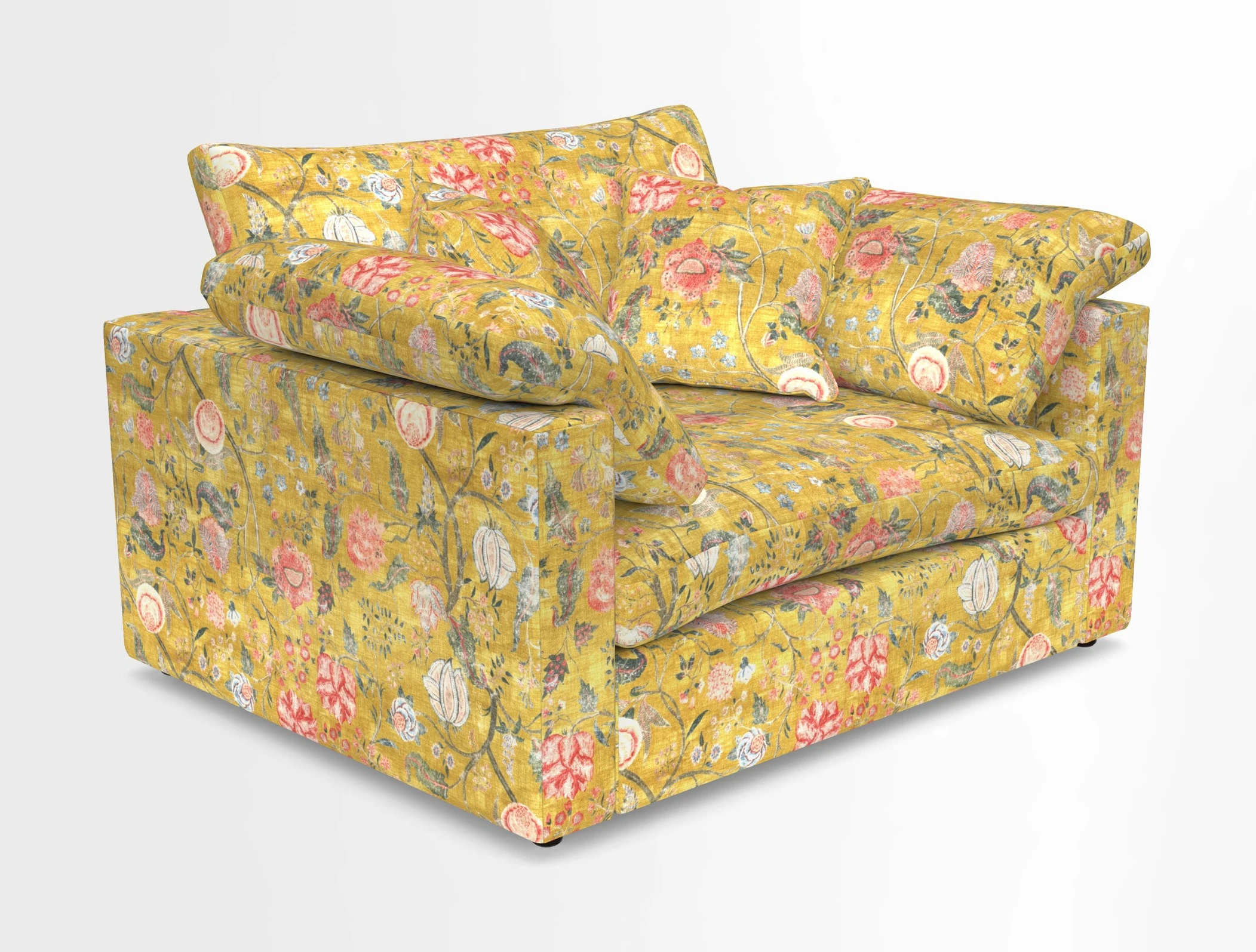 Big Softie Straight Arm Snuggler in Two Tone Plain Biscuit