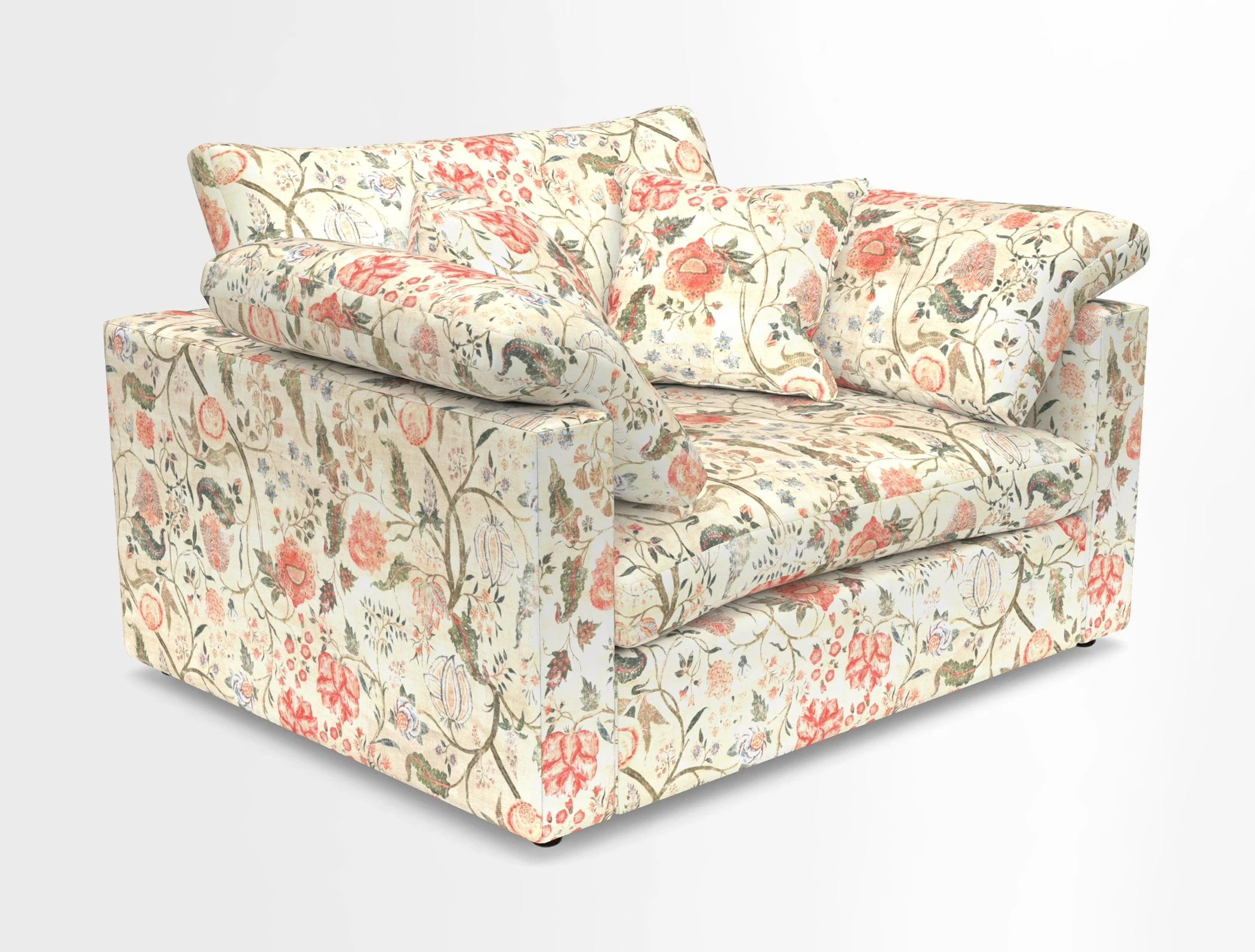 Big Softie Straight Arm Snuggler in Two Tone Plain Biscuit