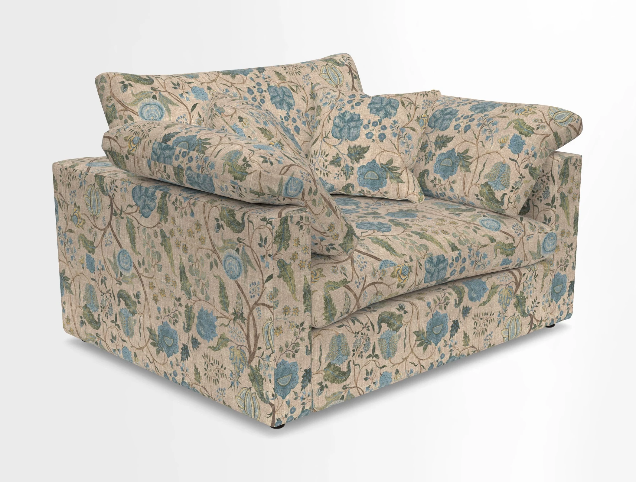 Big Softie Straight Arm Snuggler in Two Tone Plain Biscuit