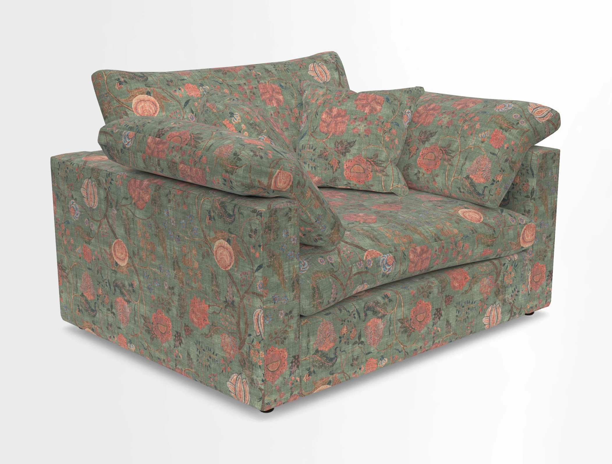 Big Softie Straight Arm Snuggler in Two Tone Plain Biscuit