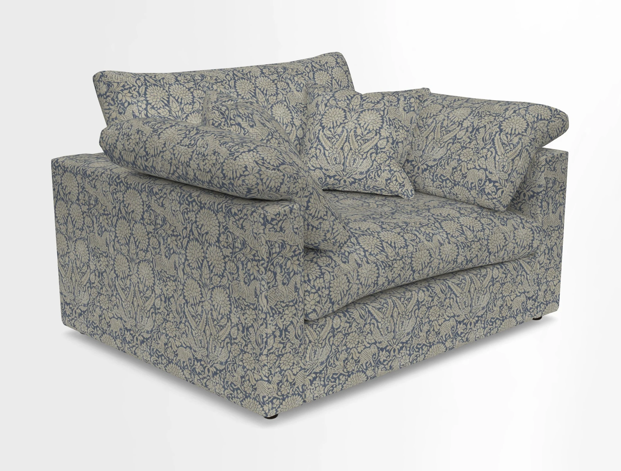 Big Softie Straight Arm Snuggler in Two Tone Plain Biscuit