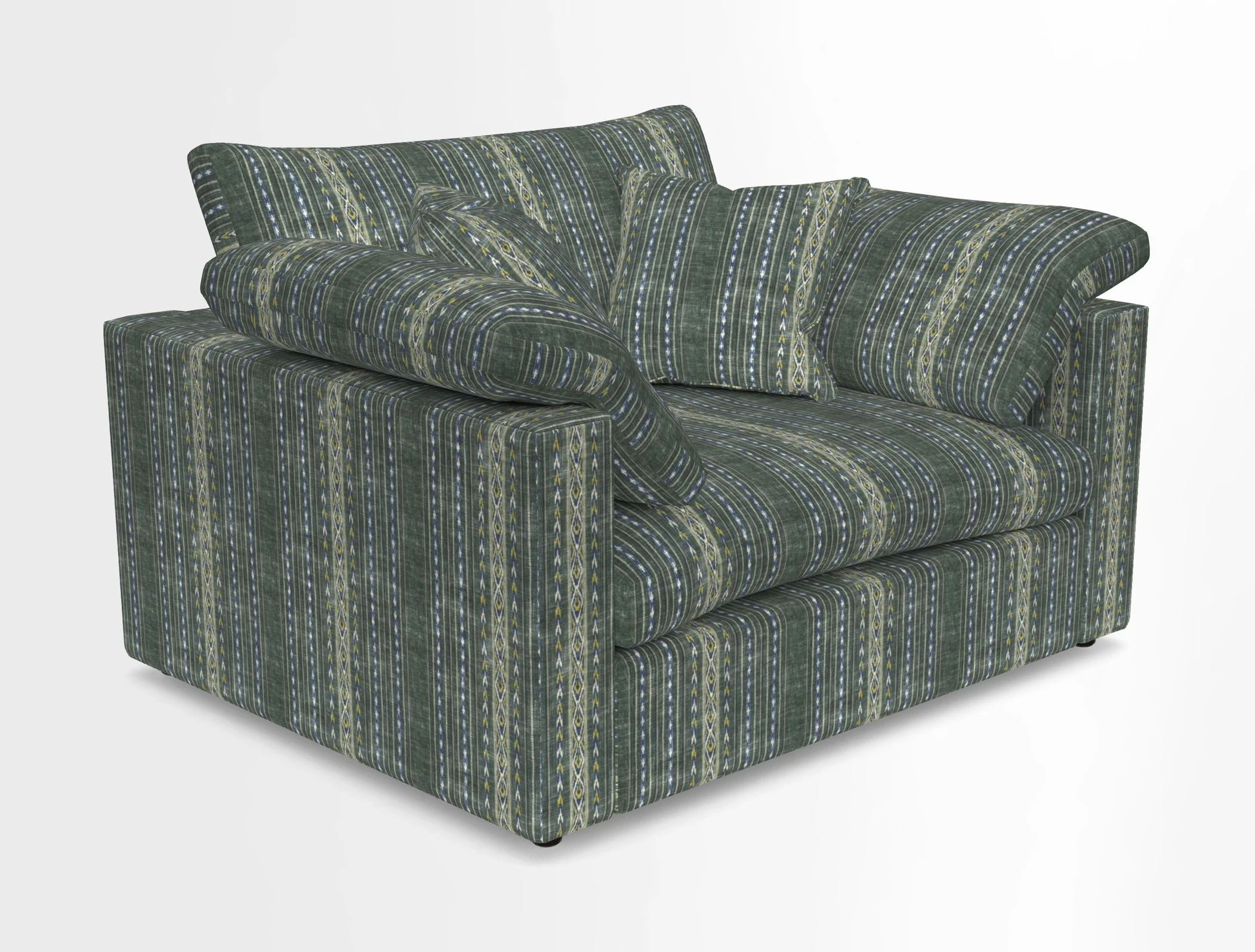 Big Softie Straight Arm Snuggler in Two Tone Plain Biscuit