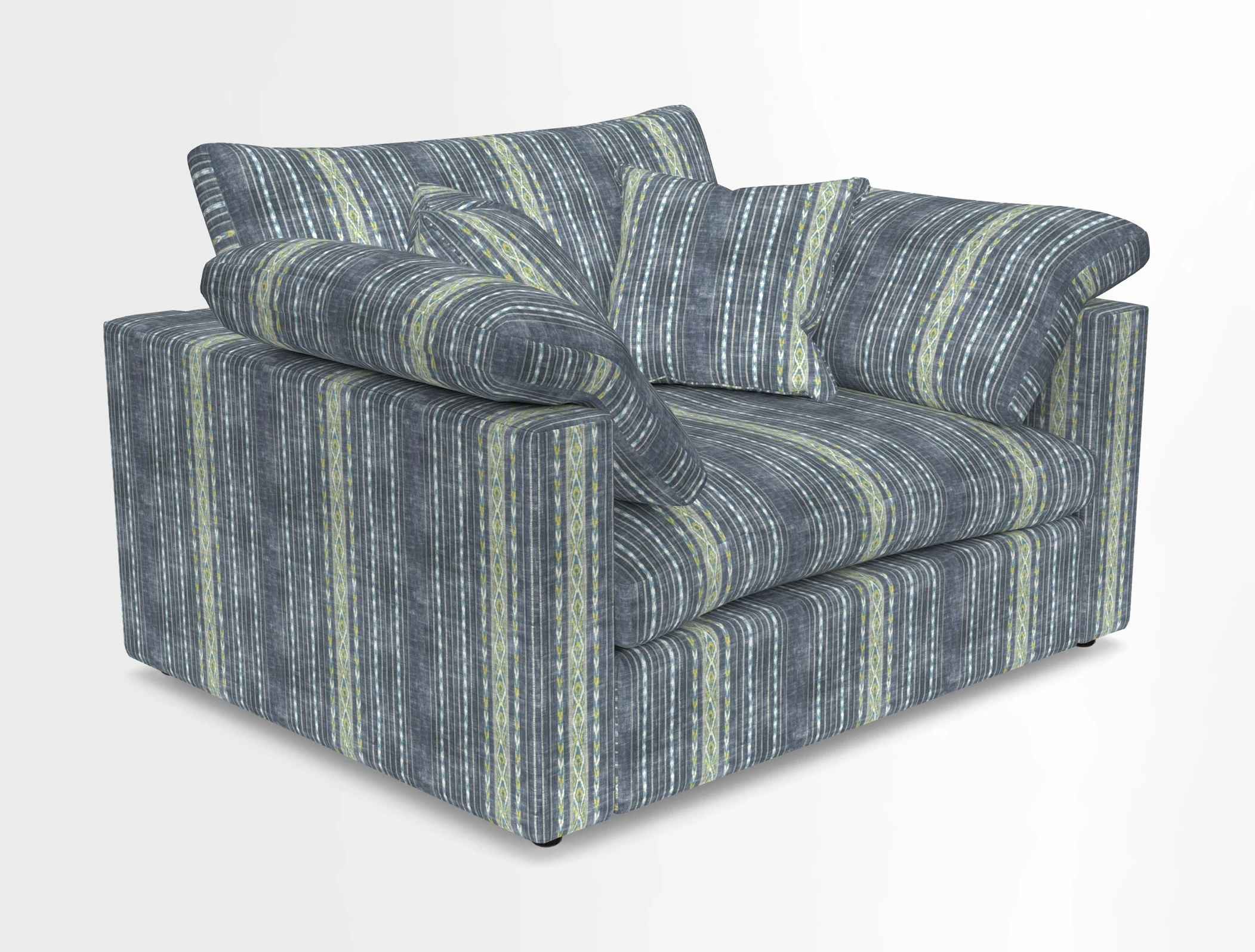 Big Softie Straight Arm Snuggler in Two Tone Plain Biscuit
