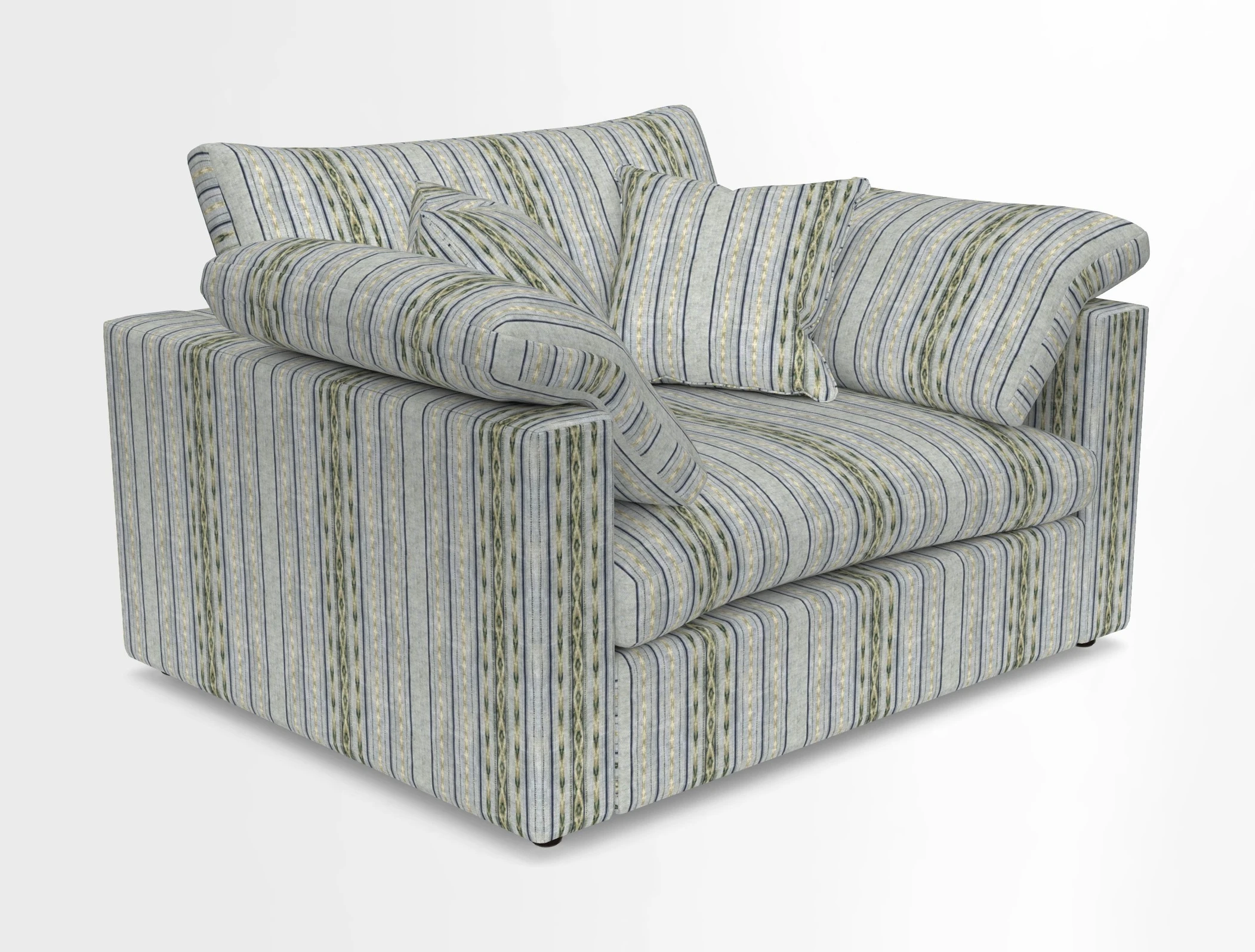 Big Softie Straight Arm Snuggler in Two Tone Plain Biscuit