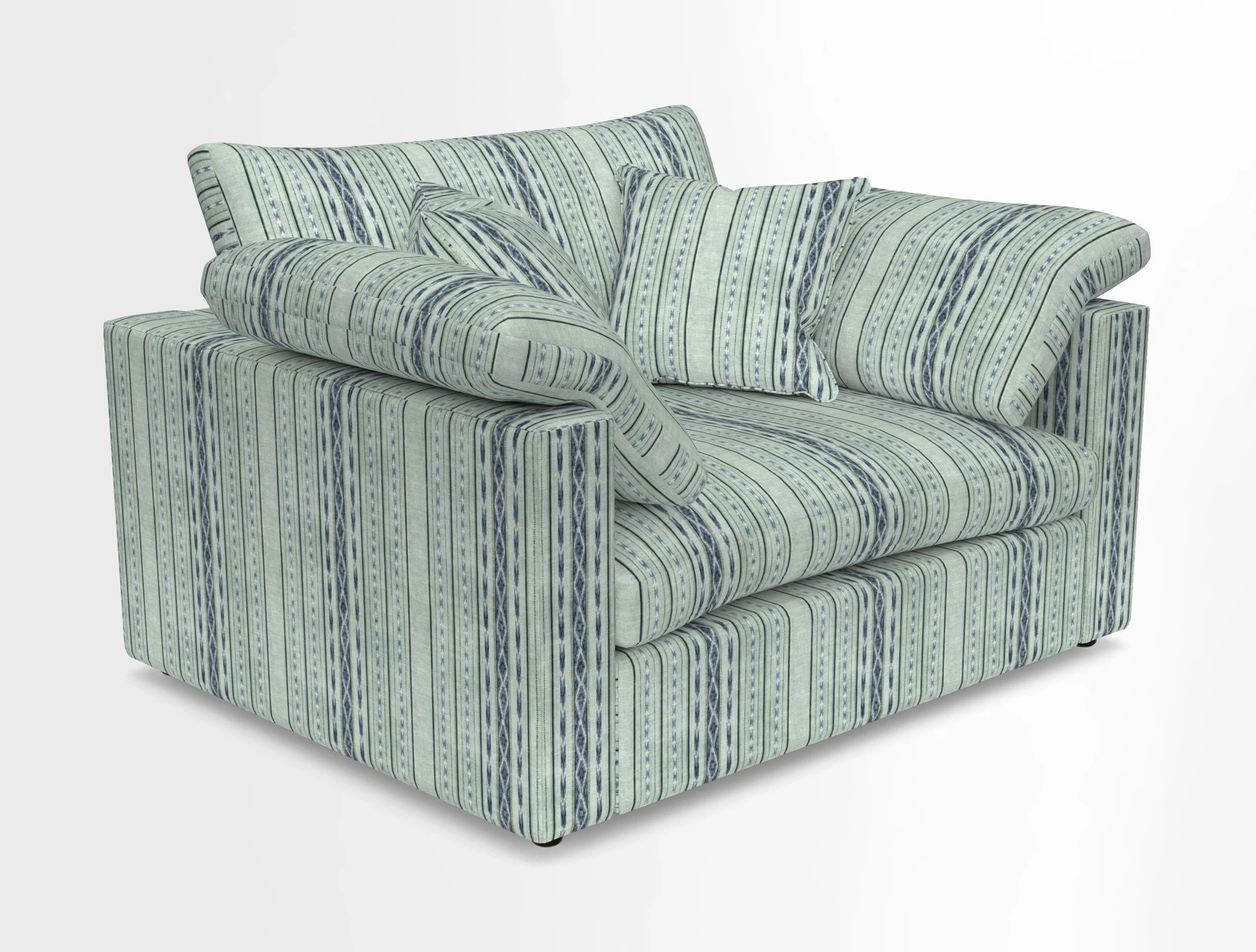 Big Softie Straight Arm Snuggler in Two Tone Plain Biscuit