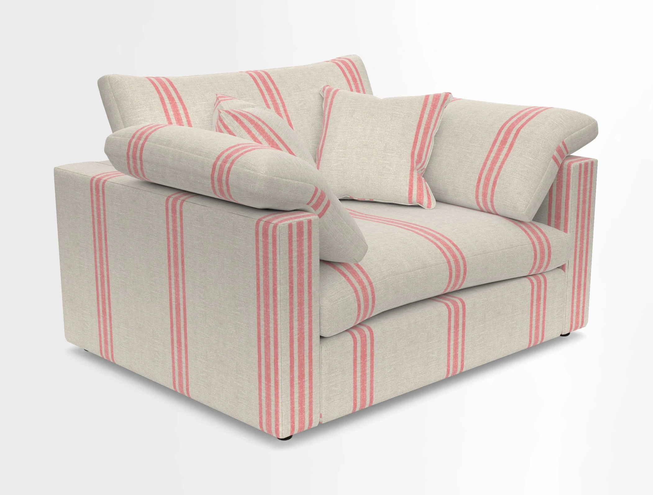 Big Softie Straight Arm Snuggler in Two Tone Plain Biscuit