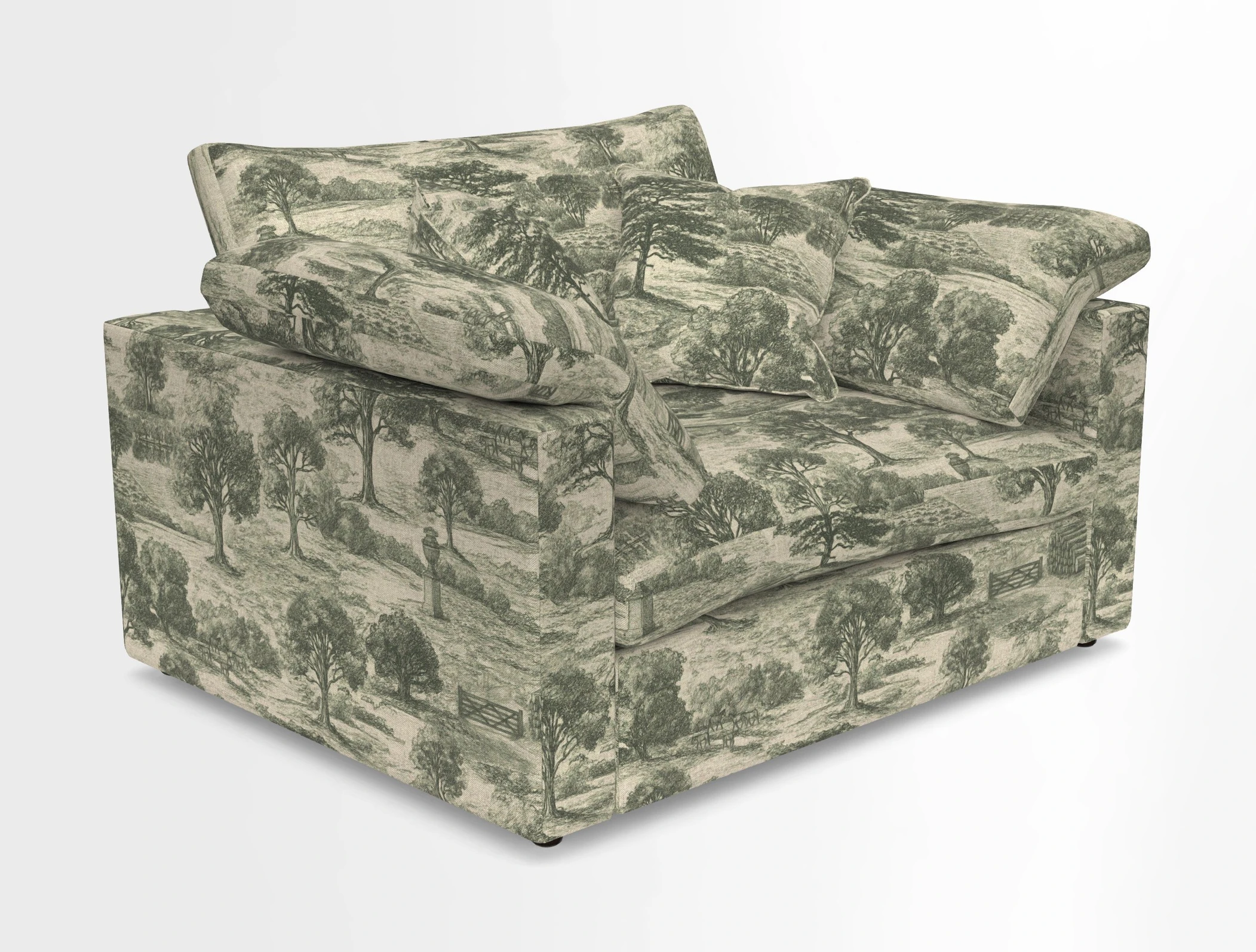 Big Softie Straight Arm Snuggler in Two Tone Plain Biscuit