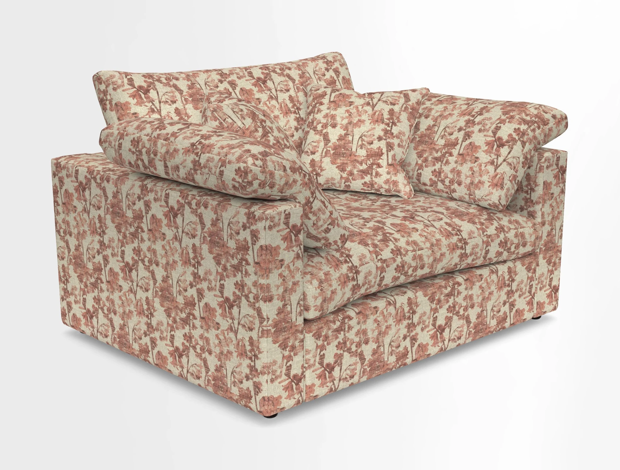 Big Softie Straight Arm Snuggler in Two Tone Plain Biscuit
