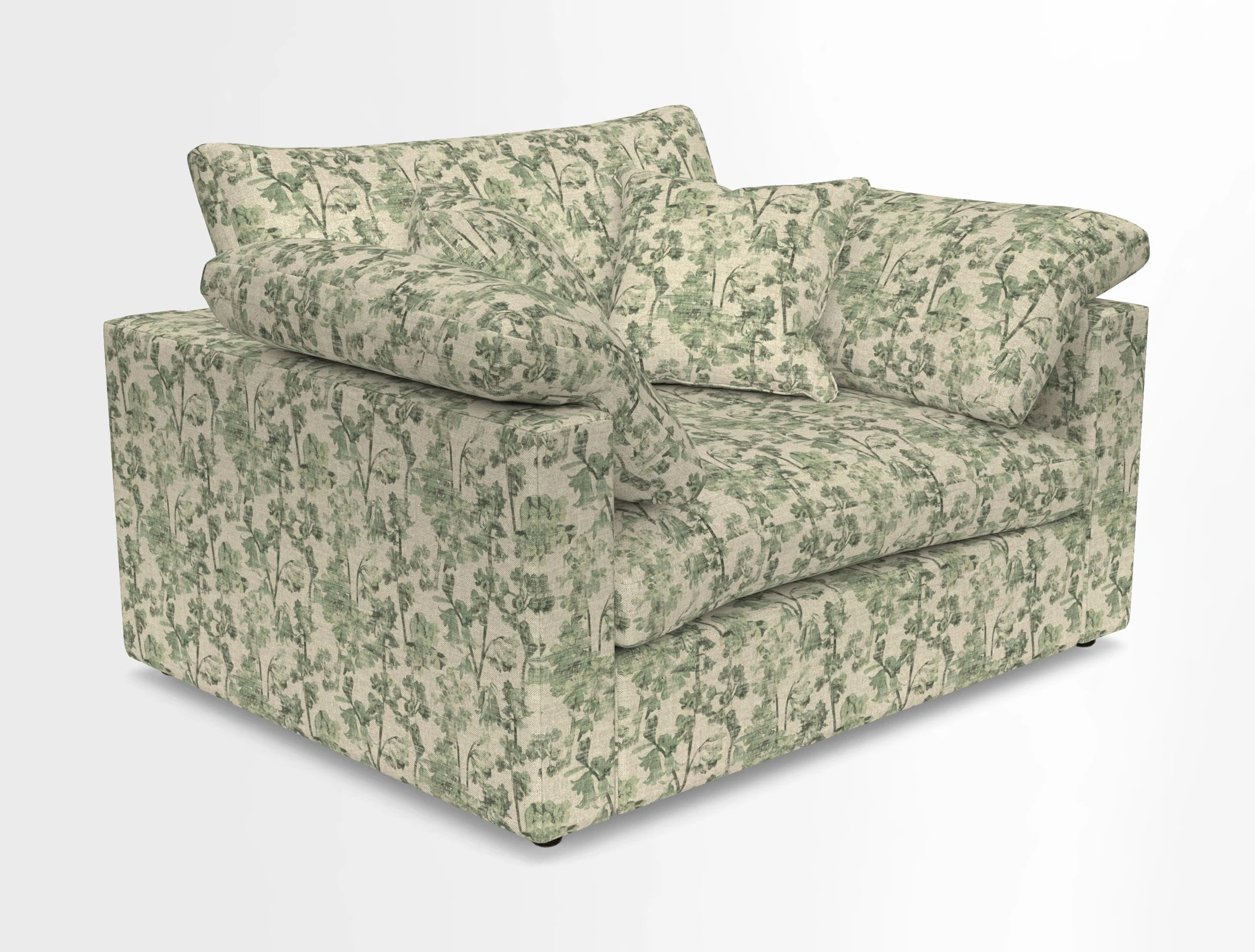 Big Softie Straight Arm Snuggler in Two Tone Plain Biscuit