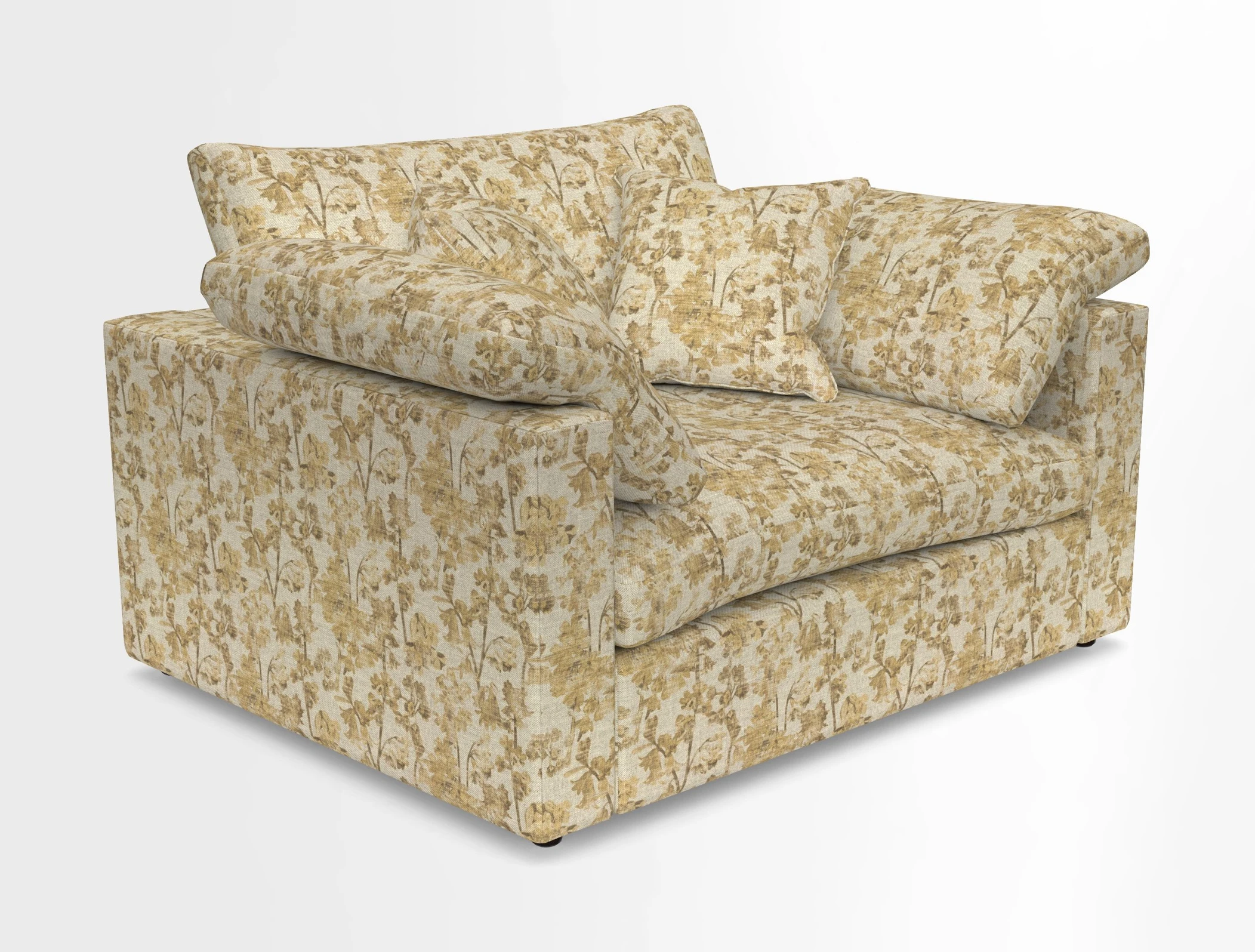 Big Softie Straight Arm Snuggler in Two Tone Plain Biscuit