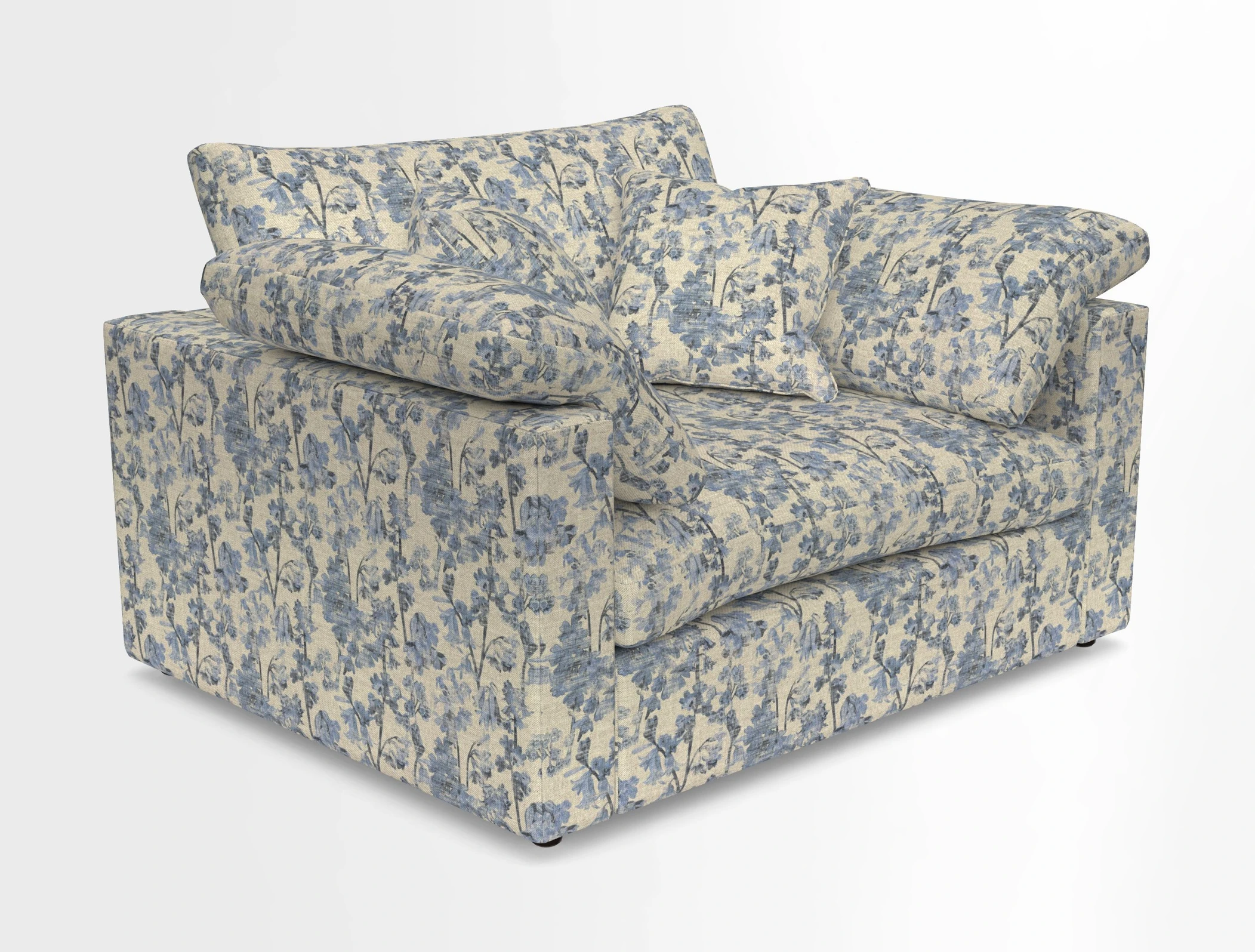 Big Softie Straight Arm Snuggler in Two Tone Plain Biscuit