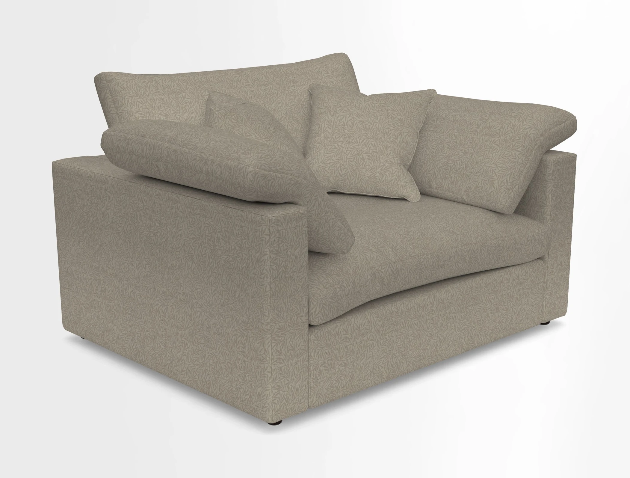 Big Softie Straight Arm Snuggler in Two Tone Plain Biscuit