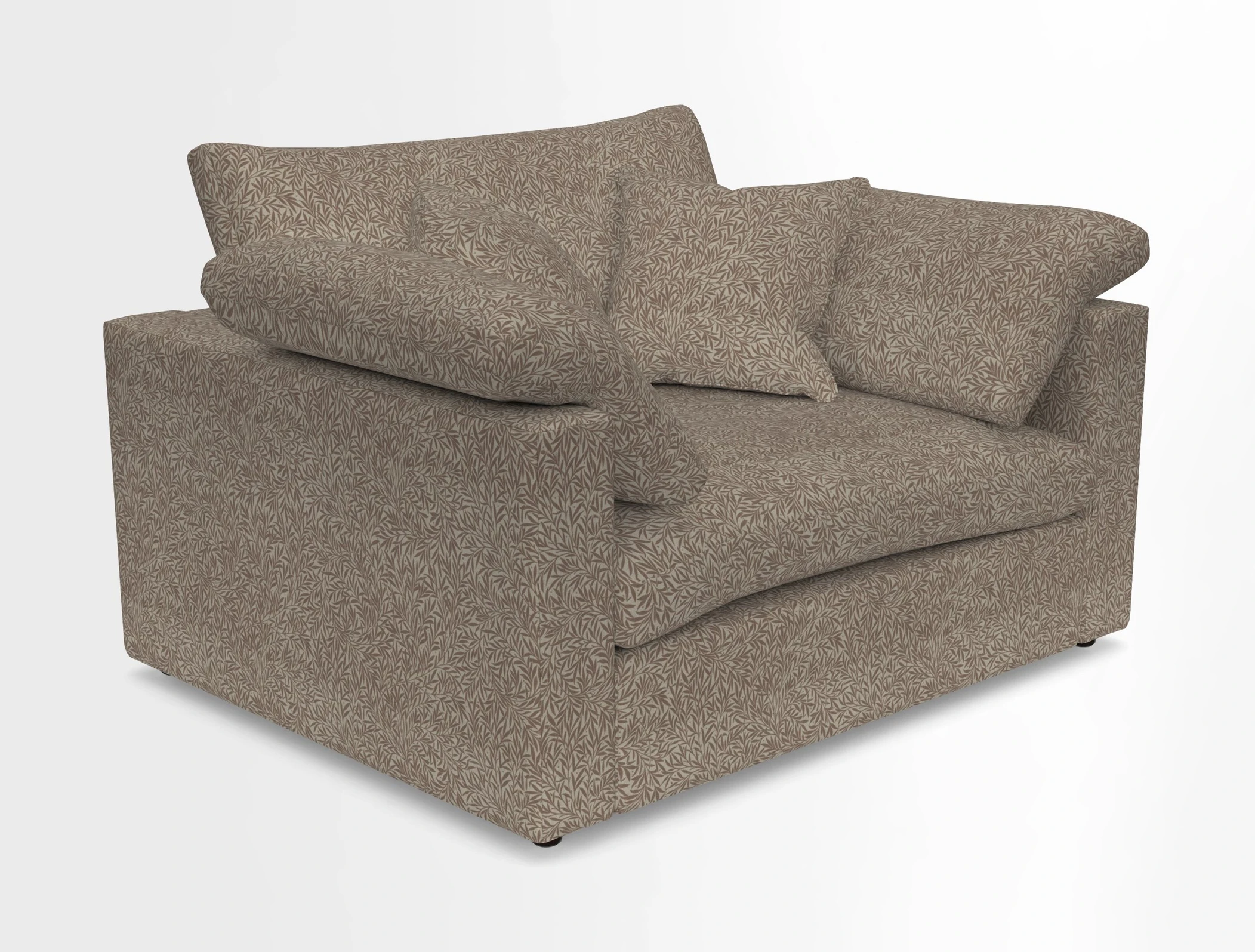 Big Softie Straight Arm Snuggler in Two Tone Plain Biscuit