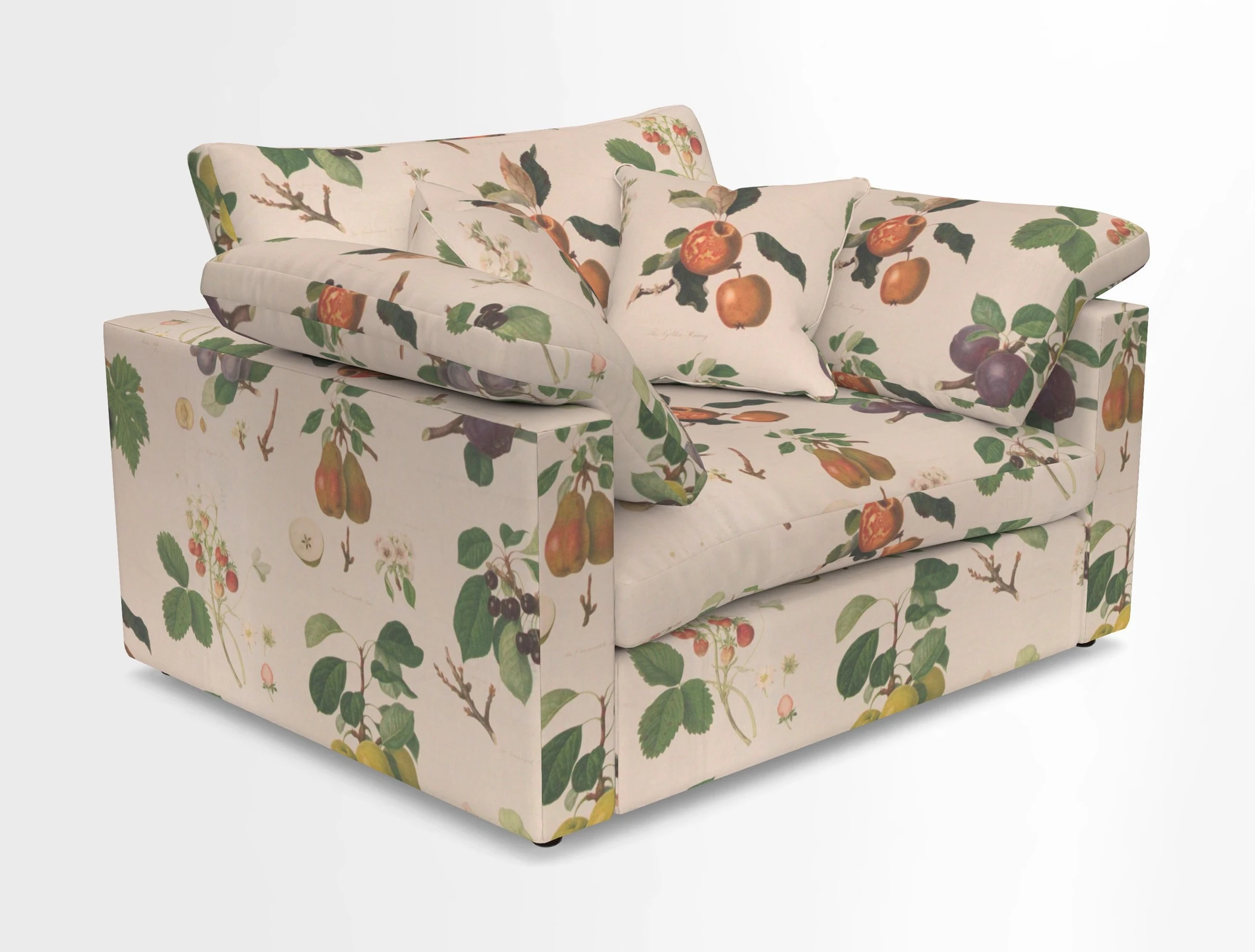 Big Softie Straight Arm Snuggler in Two Tone Plain Biscuit