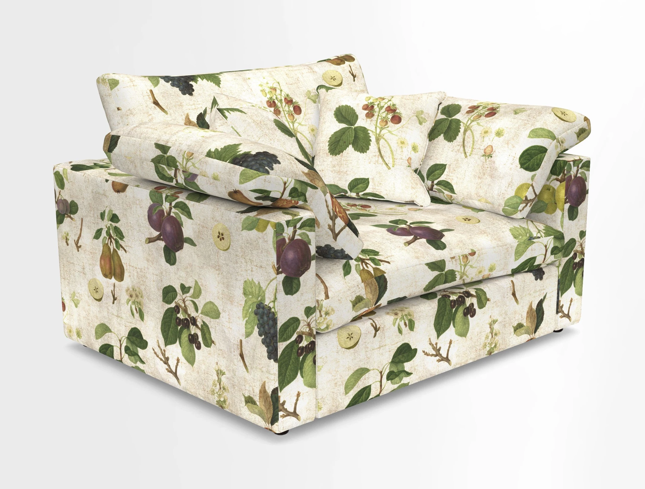 Big Softie Straight Arm Snuggler in Two Tone Plain Biscuit