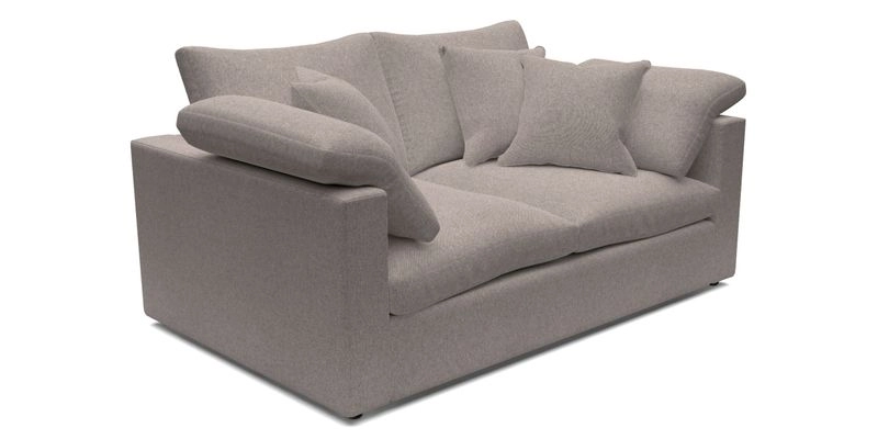 Big Softie Straight Arm 3 Seater Sofa in Sahara Chalk