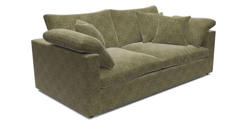 Big Softie Straight Arm 3 Seater Sofa in Sahara Chalk