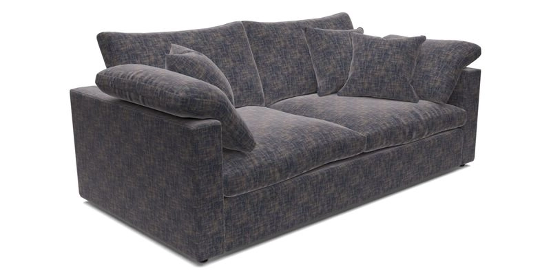 Big Softie Straight Arm 3 Seater Sofa in Sahara Chalk