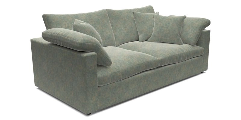Big Softie Straight Arm 3 Seater Sofa in Sahara Chalk