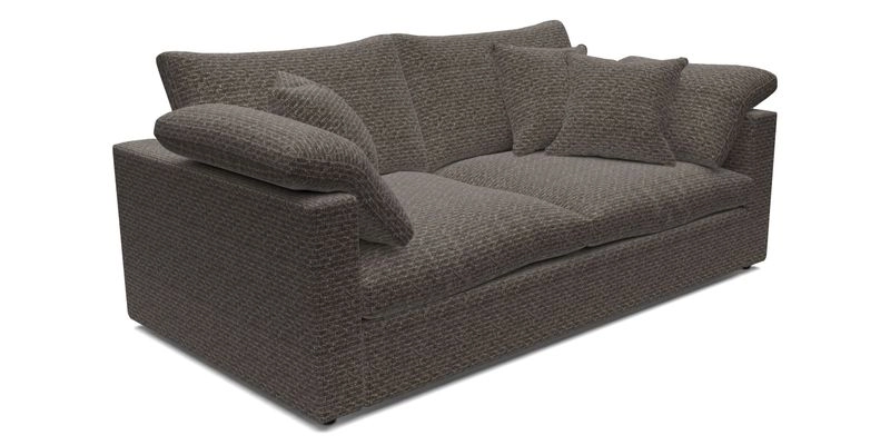 Big Softie Straight Arm 3 Seater Sofa in Sahara Chalk