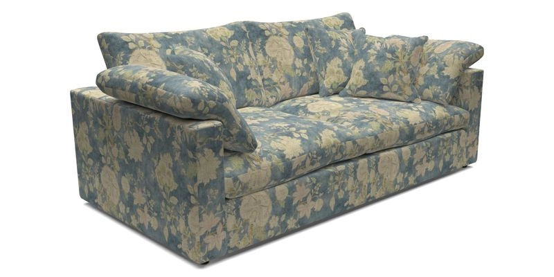 Big Softie Straight Arm 3 Seater Sofa in Sahara Chalk