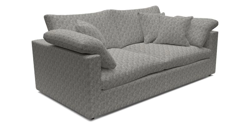 Big Softie Straight Arm 3 Seater Sofa in Sahara Chalk