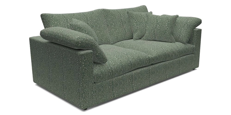 Big Softie Straight Arm 3 Seater Sofa in Sahara Chalk