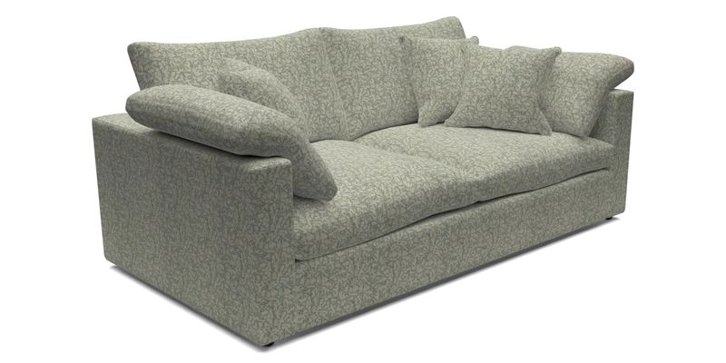 Big Softie Straight Arm 3 Seater Sofa in Sahara Chalk