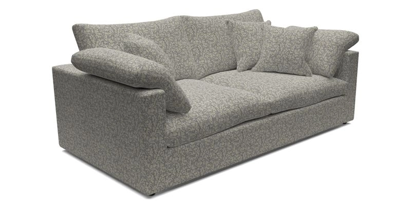 Big Softie Straight Arm 3 Seater Sofa in Sahara Chalk