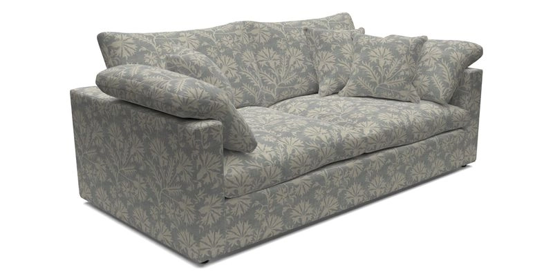 Big Softie Straight Arm 3 Seater Sofa in Sahara Chalk