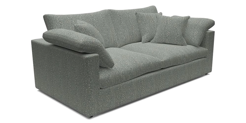 Big Softie Straight Arm 3 Seater Sofa in Sahara Chalk