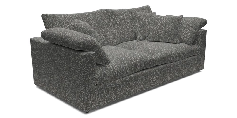 Big Softie Straight Arm 3 Seater Sofa in Sahara Chalk