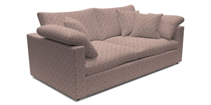 Big Softie Straight Arm 3 Seater Sofa in Sahara Chalk