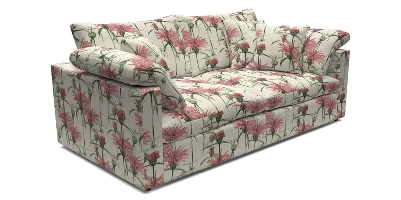 Big Softie Straight Arm 3 Seater Sofa in Sahara Chalk