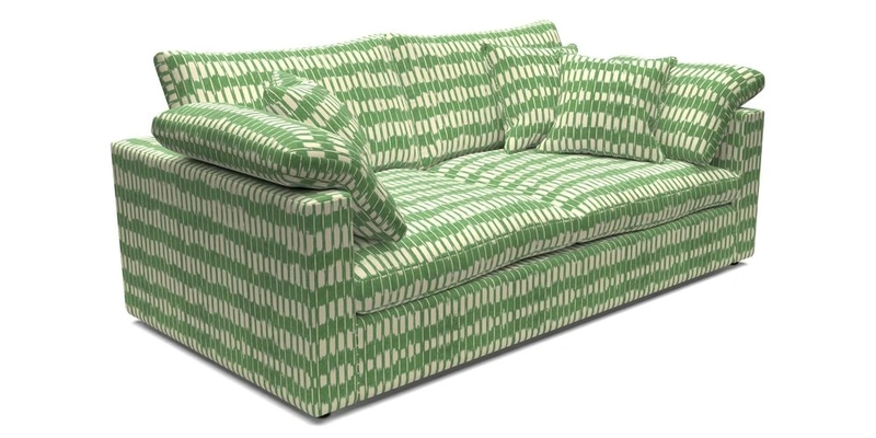 Big Softie Straight Arm 3 Seater Sofa in Sahara Chalk