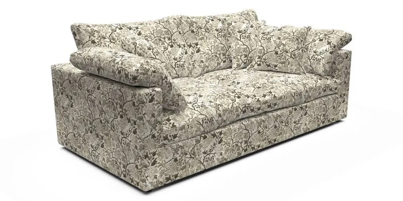 Big Softie Straight Arm 3 Seater Sofa in Sahara Chalk