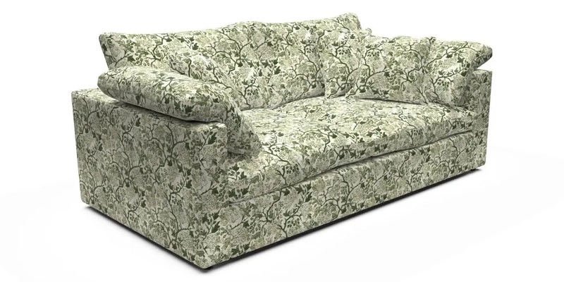 Big Softie Straight Arm 3 Seater Sofa in Sahara Chalk