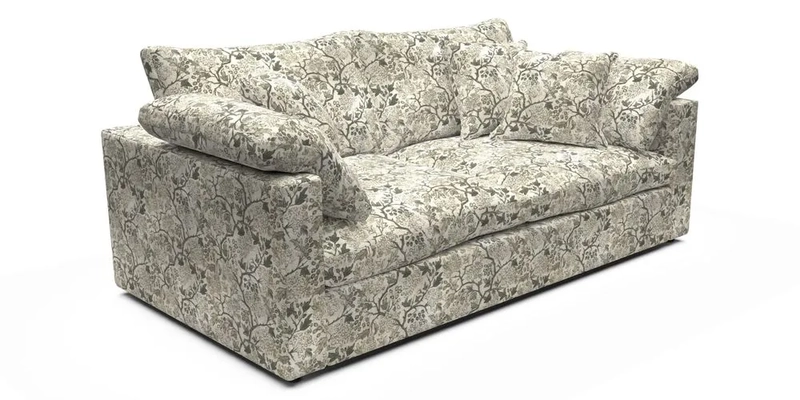 Big Softie Straight Arm 3 Seater Sofa in Sahara Chalk