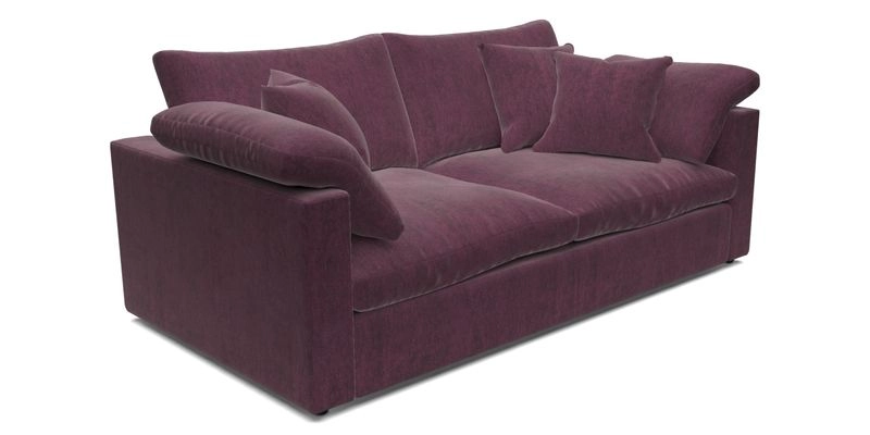 Big Softie Straight Arm 3 Seater Sofa in Sahara Chalk