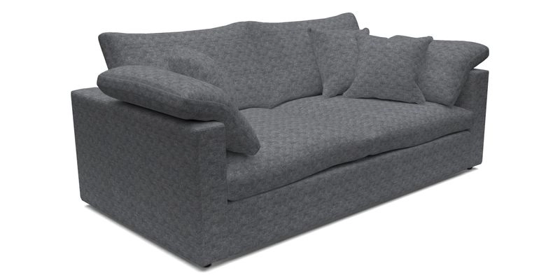 Big Softie Straight Arm 3 Seater Sofa in Sahara Chalk